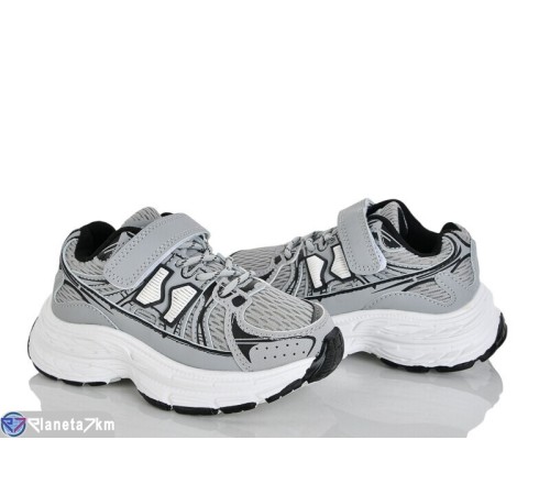 Дитячі кросівки на весну/осінь (8 пар р.26-31) сірий  "Laifakids"