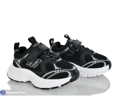 Дитячі кросівки на весну/осінь (8 пар р.26-31) чорний  "Laifakids"