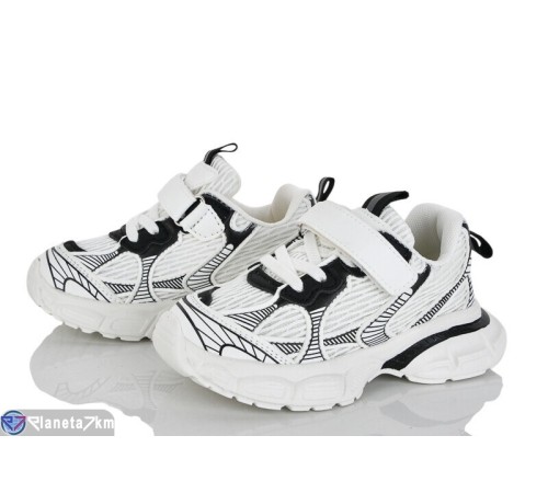 Дитячі кросівки на весну/осінь (8 пар р.26-31) білий  "Laifakids"