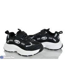 Дитячі кросівки на весну/осінь (8 пар р.26-31) чорний  "Laifakids"