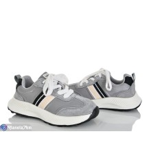 Дитячі кросівки на весну/осінь (8 пар р.32-37) сірий  "Laifakids"