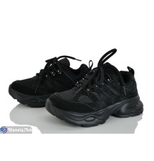 Дитячі кросівки на весну/осінь (8 пар р.32-37) чорний  "Laifakids"