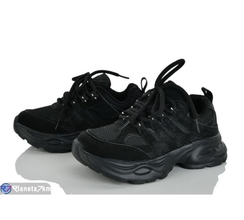 Дитячі кросівки на весну/осінь (8 пар р.32-37) чорний  "Laifakids"