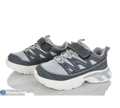 Дитячі кросівки на весну/осінь (8 пар р.32-37) сірий  "Laifakids"