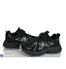 Дитячі кросівки на весну/осінь (6 пар р.32-37) чорний  "Laifakids"