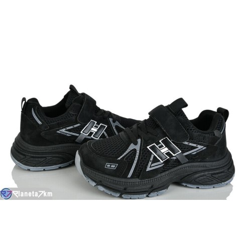 Дитячі кросівки на весну/осінь (6 пар р.32-37) чорний  "Laifakids"