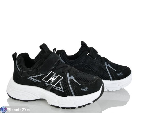 Дитячі кросівки на весну/осінь (6 пар р.32-37) чорний  "Laifakids"