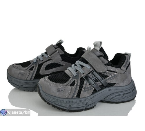 Дитячі кросівки на весну/осінь (6 пар р.32-37) сірий  "Laifakids"