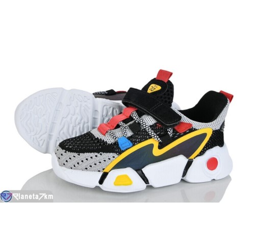 Дитячі кросівки на весну/осінь (8 пар р.27-32) чорний  "Laifakids"