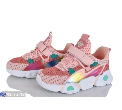 Дитячі кросівки на весну/осінь (8 пар р.27-32) рожевий  "Laifakids"