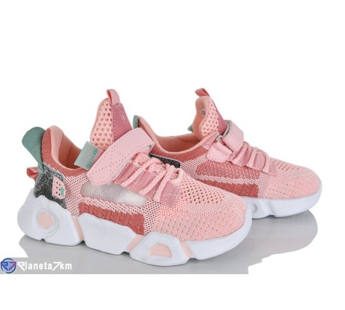 Дитячі кросівки на весну/осінь (8 пар р.27-32) рожевий  "Laifakids"