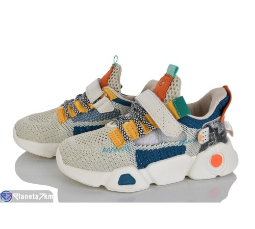 Дитячі кросівки на весну/осінь (8 пар р.27-32) бежевий  "Laifakids"