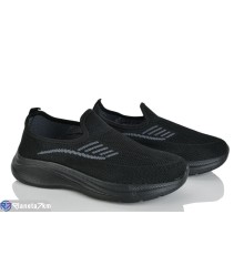 Кросівки жіночі на літо (8 пар р.36-41) чорний  "LAIFA"