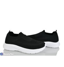 Кросівки жіночі на літо (8 пар р.36-41) чорний  "LAIFA"