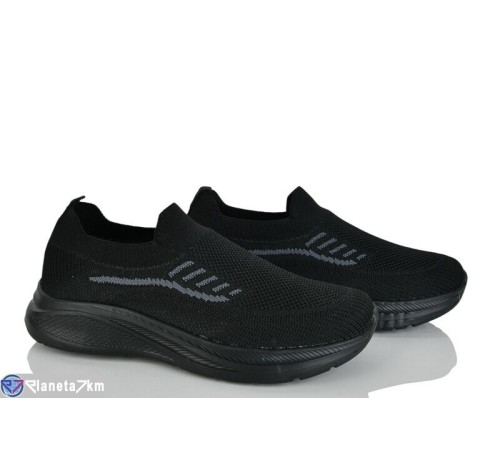 Кросівки жіночі на літо (8 пар р.36-41) чорний  "LAIFA"