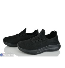 Кросівки жіночі на літо (8 пар р.36-41) чорний  "LAIFA"