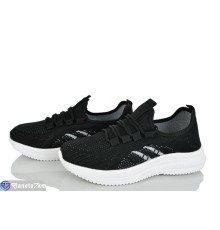 Кросівки жіночі на літо (8 пар р.36-41) чорний  "LAIFA"