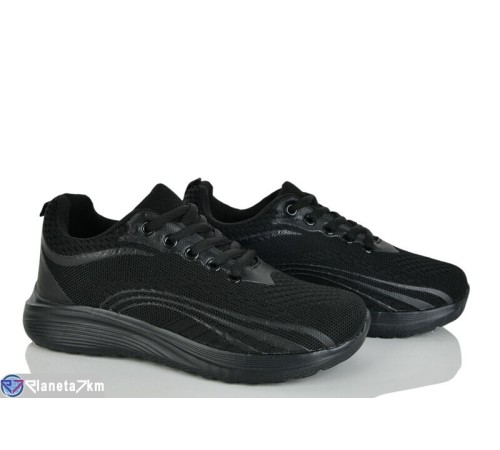 Кросівки жіночі на весну/осінь (8 пар р.36-41) чорний  "LAIFA"