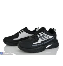 Кросівки чоловічі на весну/осінь (8 пар р.40-45) чорний  "LAIFA"