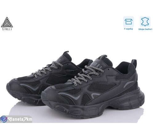 Кросівки жіночі на весну/осінь (8 пар р.36-40) чорний  "STILLI Group"