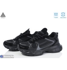 Кросівки жіночі на весну/осінь (8 пар р.36-40) чорний  "STILLI Group"