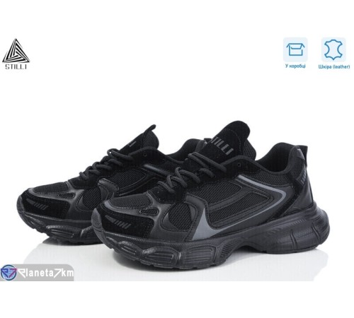 Кросівки жіночі на весну/осінь (8 пар р.36-40) чорний  "STILLI Group"