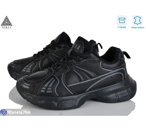 Кросівки жіночі на весну/осінь (8 пар р.36-41) чорний  "STILLI Group"