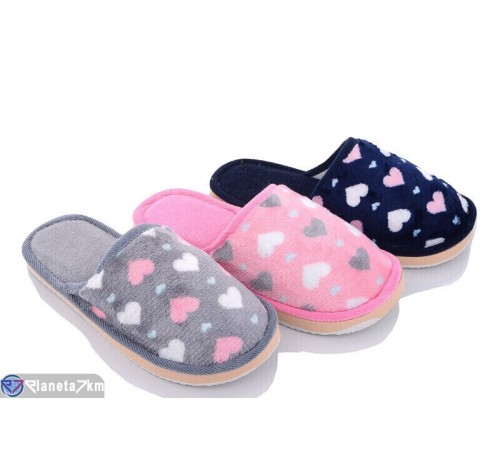 Тапки жіночі (12 пар р.36-41) мікс  "Favora"