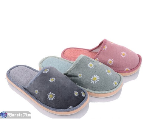 Тапки жіночі (12 пар р.36-41) мікс  "Favora"