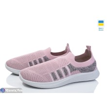 Кросівки жіночі (10 пар р.36-40) рожевий  "Favora"