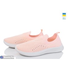 Кросівки жіночі (10 пар р.36-40) рожевий  "Favora"