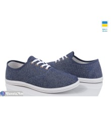 Кросівки жіночі (12 пар р.36-40) синій  "Favora"