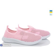 Кросівки жіночі (10 пар р.36-40) рожевий  "Favora"