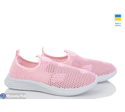 Кросівки жіночі (10 пар р.36-40) рожевий  "Favora"