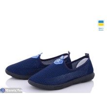 Сліпони жіночі (6 пар р.36-41) синій  "Favora"