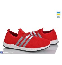 Кросівки чоловічі (8 пар р.40-45) червоний  "Favora"