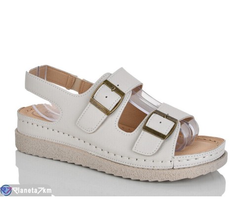 Босоніжки жіночі на літо (8 пар р.37-42) бежевий  "ZORINA"