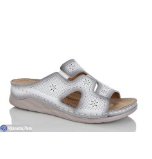 Шлепки жіночі на літо (8 пар р.37-42) білий  "ZORINA"