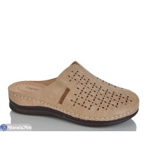 Шлепки жіночі на літо (8 пар р.40-43) коричневий  "ZORINA"