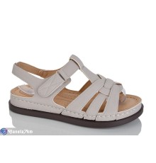 Босоніжки жіночі на літо (8 пар р.37-42) сірий  "ZORINA"