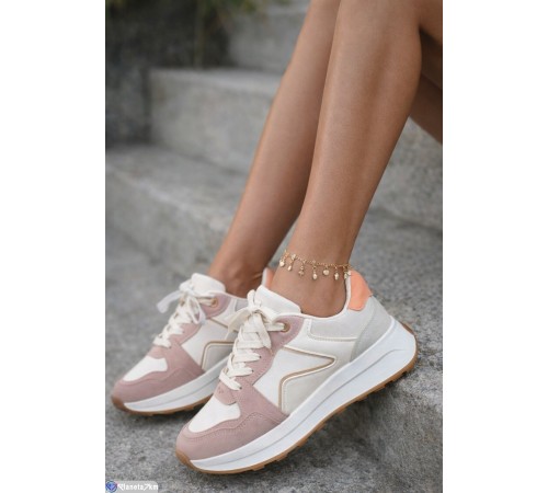 Кросівки жіночі на весну/осінь (8 пар р.36-41) бежевий  "HoRIK"