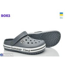 Кроки жіночі на літо (8 пар р.36-41) сірий  "Roks"