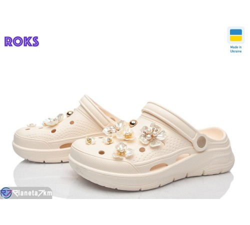 Кроки жіночі на літо (8 пар р.36-41) бежевий  "Roks"