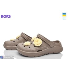 Кроки жіночі на літо (8 пар р.36-41) коричневий  "Roks"