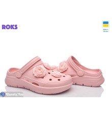 Кроки жіночі на літо (8 пар р.36-41) рожевий  "Roks"