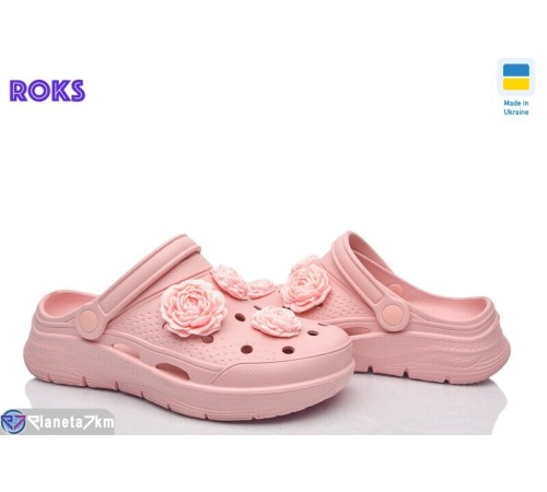 Кроки жіночі на літо (8 пар р.36-41) рожевий  "Roks"
