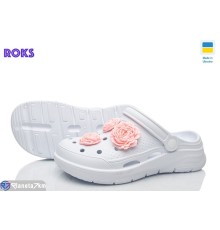 Кроки жіночі на літо (8 пар р.36-41) білий  "Roks"