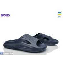Шлепки дитячі на літо (8 пар р.36-40) синій  "Roks"