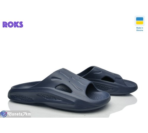 Шлепки дитячі на літо (8 пар р.36-40) синій  "Roks"