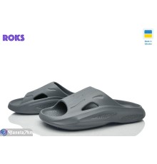 Шлепки дитячі на літо (8 пар р.36-40) сірий  "Roks"